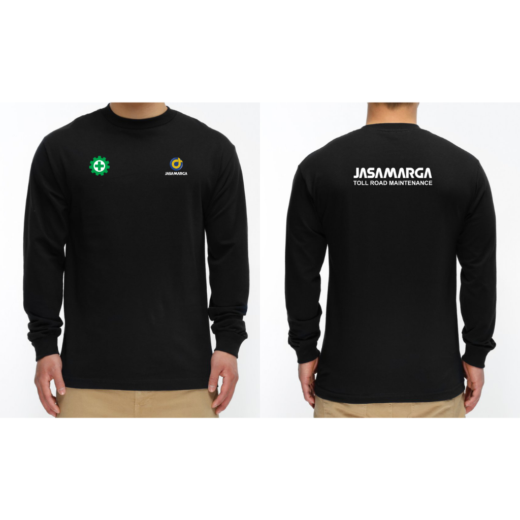 T-SHIRT KAOS PT JASA MARGA TOLLROAD MAINTENANCE LENGAN PANJANG