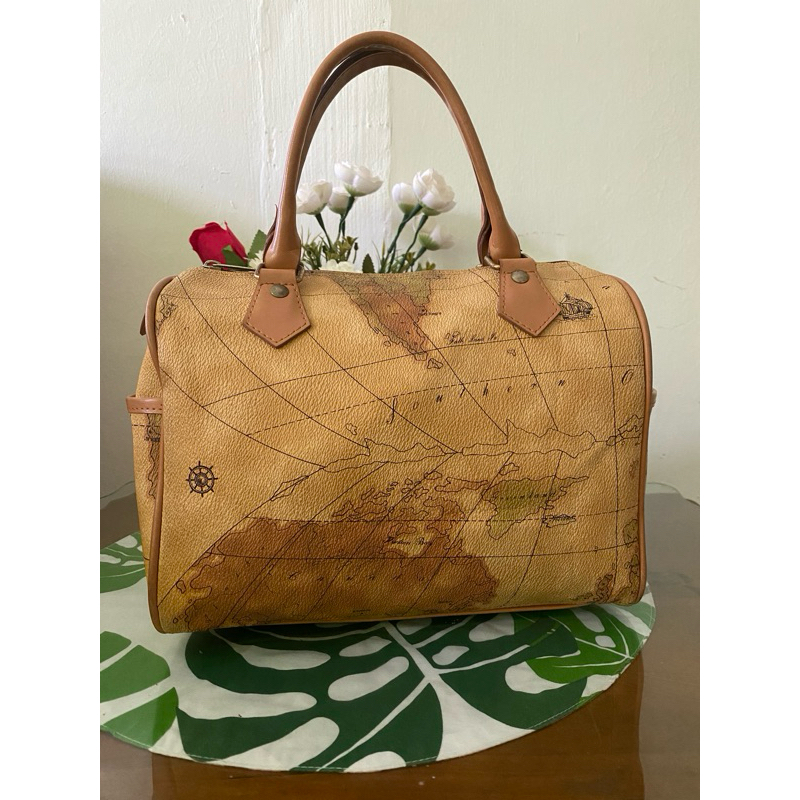 tas unik hobo speedy motif peta preloved keren