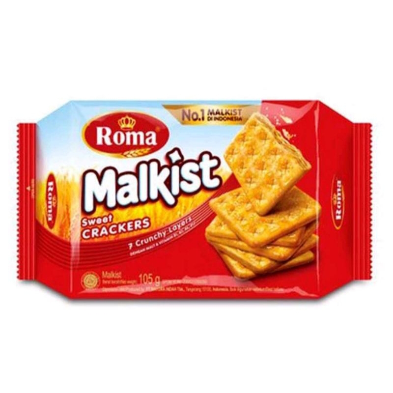 

malkist sweet crackers tabur gula kristal 105.g