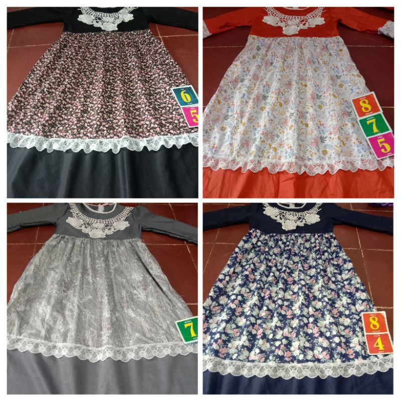 gamis anak katun jepang