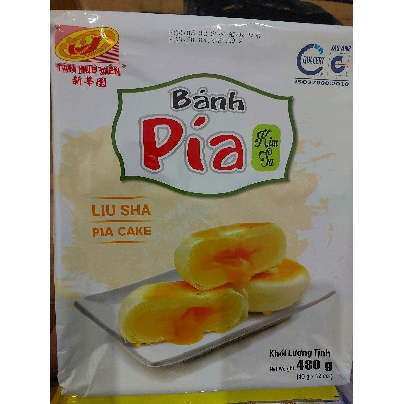 

Pia Durian rasa original dengan telur asin/Pia Vietnam exp 15 10 2025