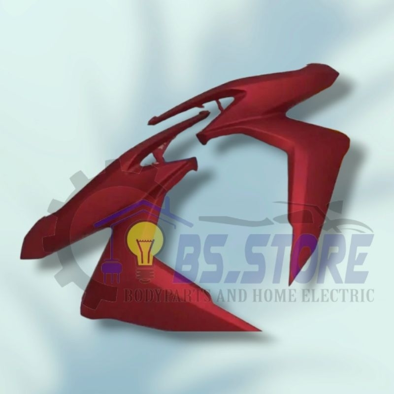 SAYAP SAMPING KANAN KIRI VARIO 150 125 LED NEW 2018 2019 2020 2021 MERAH DOFF / SAYAP LUAR SAYAP DEP