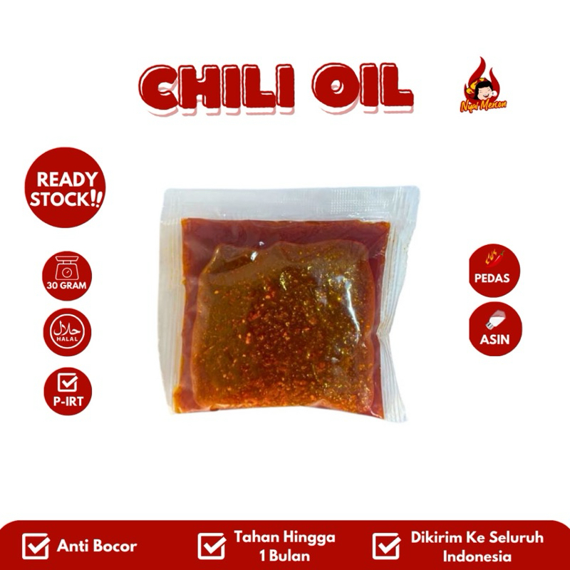 

EXTRA CHILI OIL NYAI MERCON / SAMBAL GEPREK NYAI MERCON