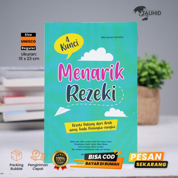 

Dijual Buku Bisnis Islam – Buku 4 Kunci Menarik Rezeki Syalmahat Publishing - A5 Murah