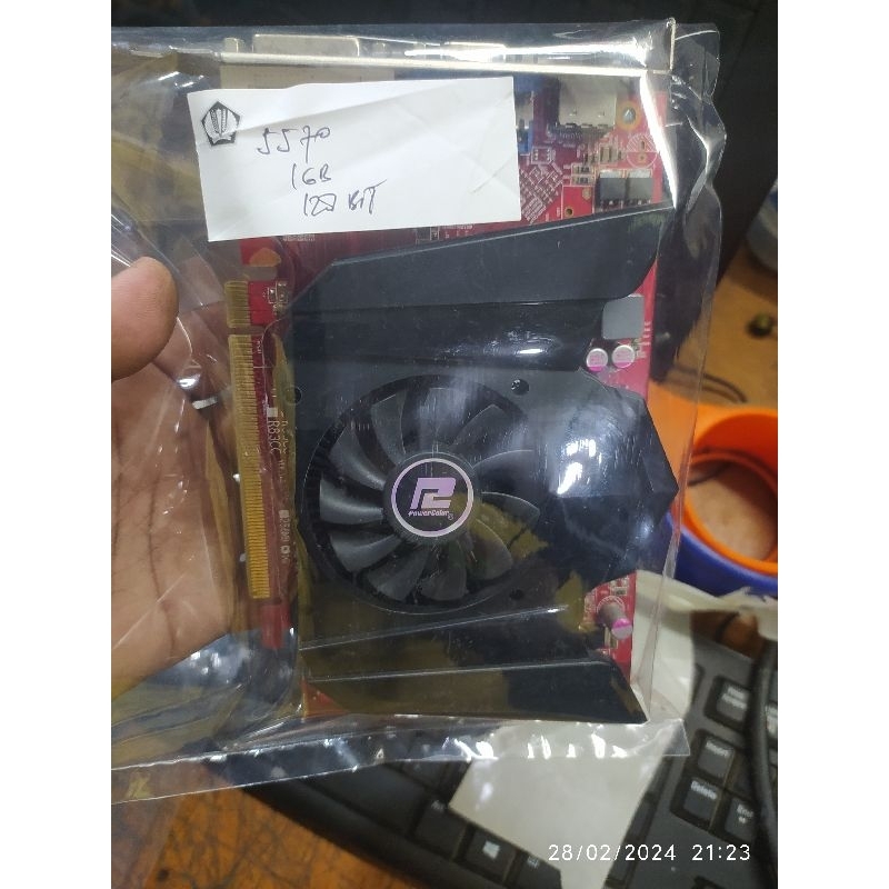 Vga hd 5570 ddr3 1gb/ 2gb 128bit