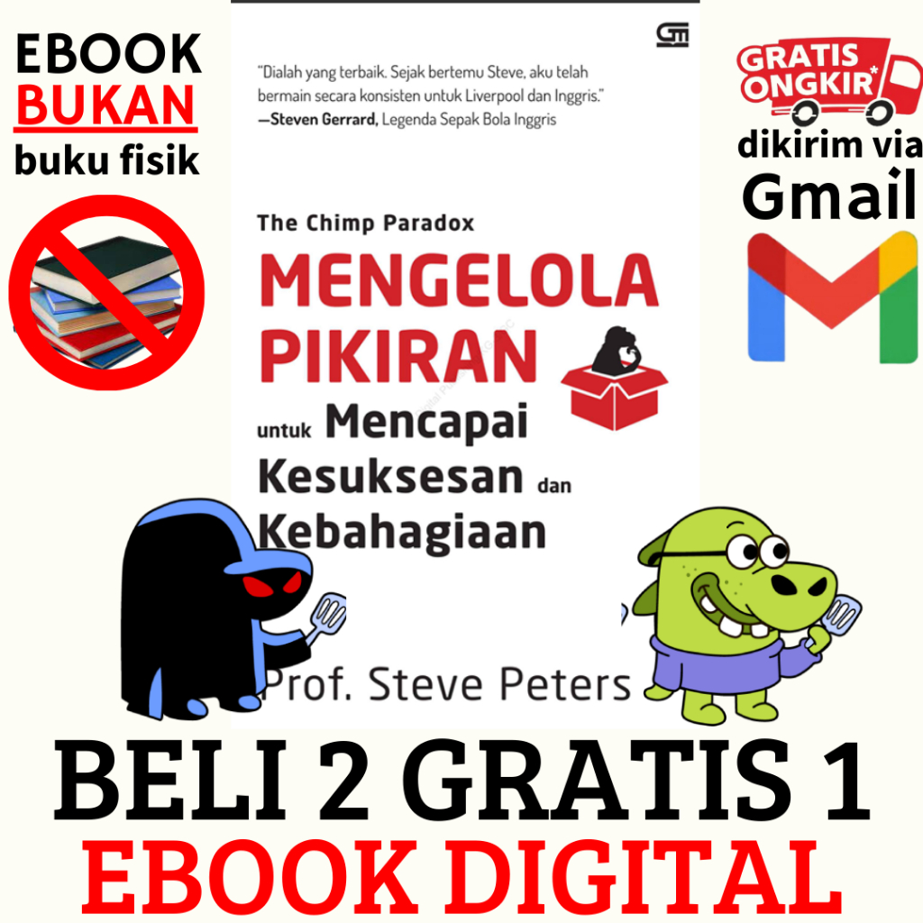 

(461) the chimps paradox mengelola pikiran untuk mencapai kesuksesan dan kebahagian