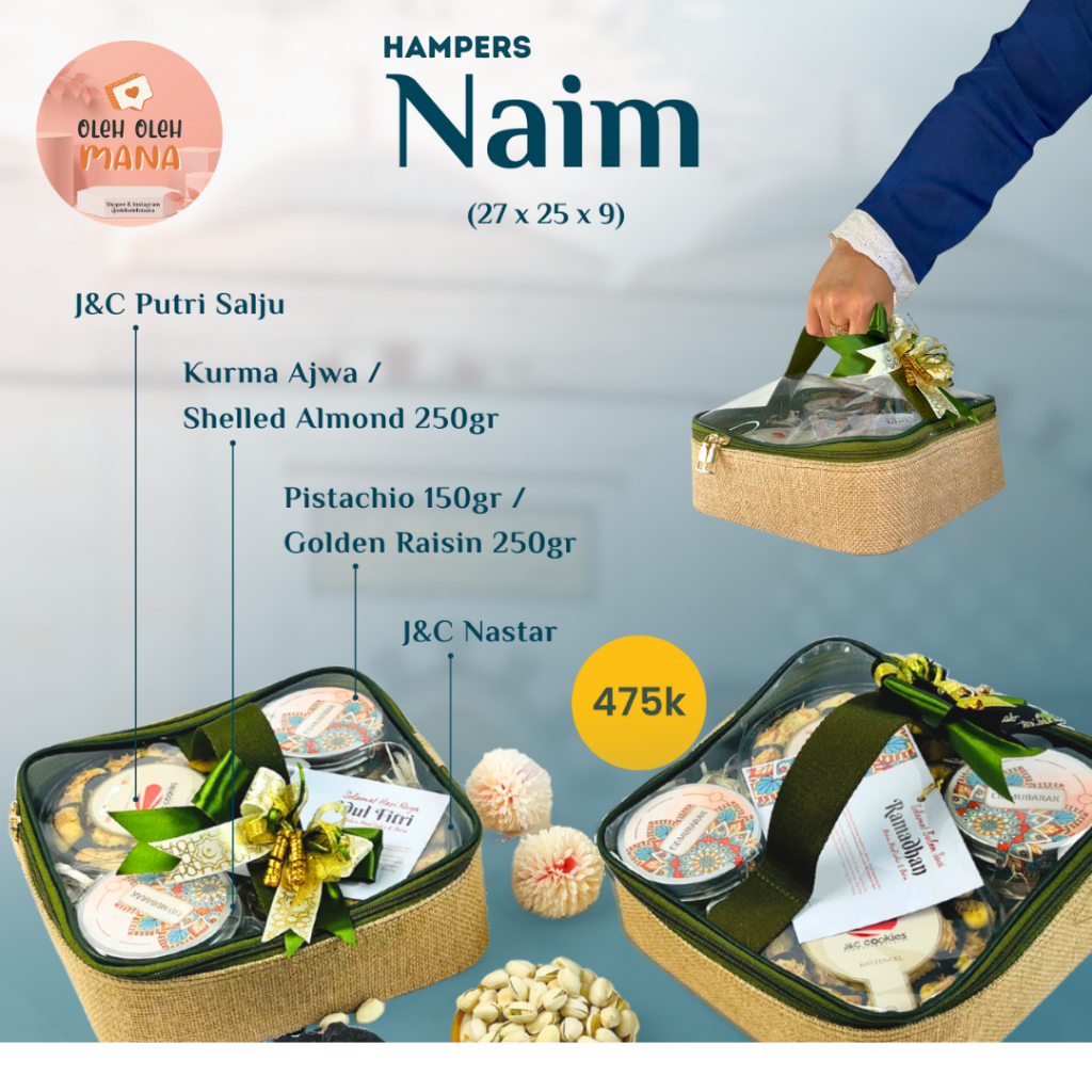 

Hampers Parcel Gift Box Hadiah Ramadhan Lebaran NAIM