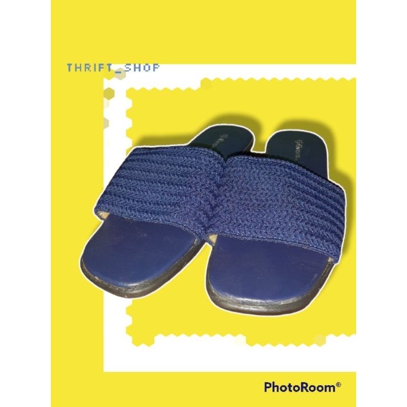 Sandal Selop Wanita Rajut Grace / Sandal Milea / Sendal Kondangan / Sandal Casual / Termurah