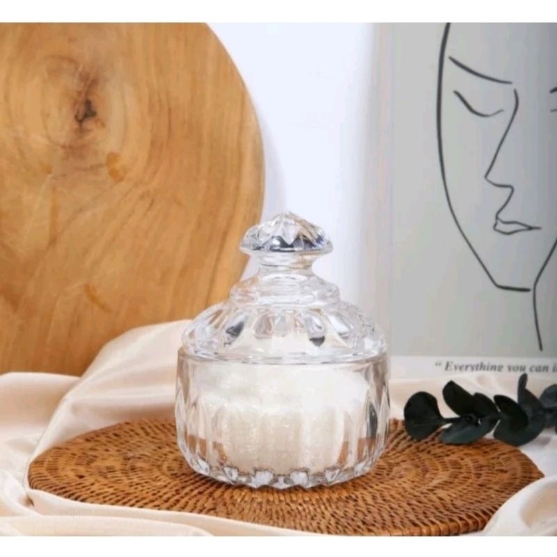 Candy Pot  kaca tempat bumbu / Permen DLl capodimonte