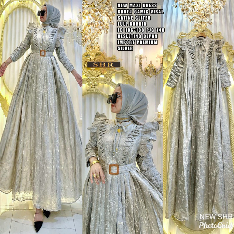 READY Gamis Rumbai Silang Ori 100% SHR