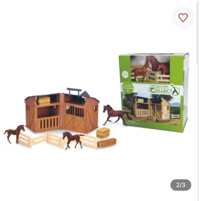 Collecta Playset Animal Stable 89695