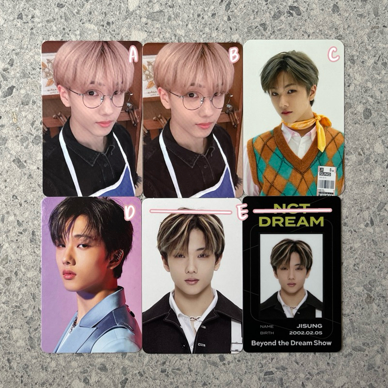 JISUNG PHOTOCARD ACEKIT PROJECTION KEYRING PROKEY RESONANCE SCRAPBOOK DECO 2020 ID CARD SET BEYOND D