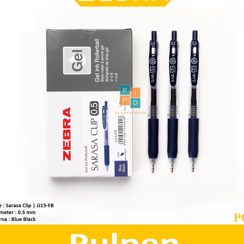 

Kilat ZEBRA Pulpen Gel Pen Sarasa 5mm Warna Pcs