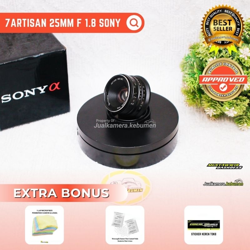 Lensa 7artisan 7 artisan 25mm F1.8 for Sony