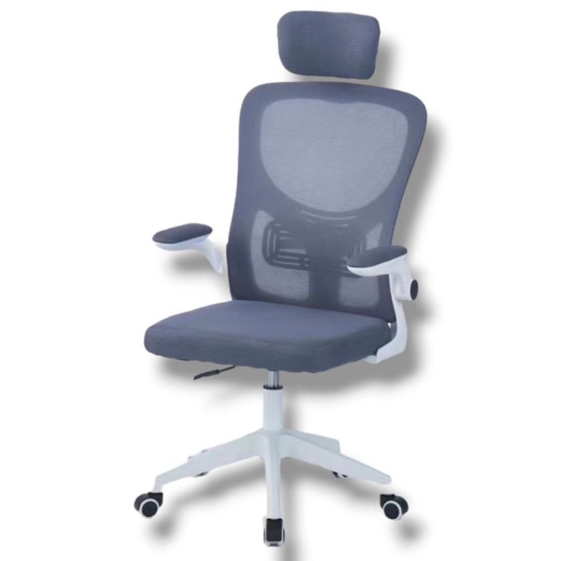 Kursi Kantor Minimalis / Kursi Belajar / Kursi Kantor Warna Putih / Kursi Rangka Warna Putih / Kursi