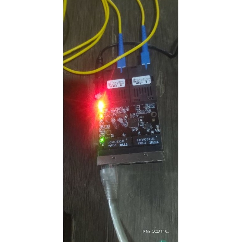 ART N27A Media Converter HTB 2FO 4LAN Seport PoE 155 Mbps