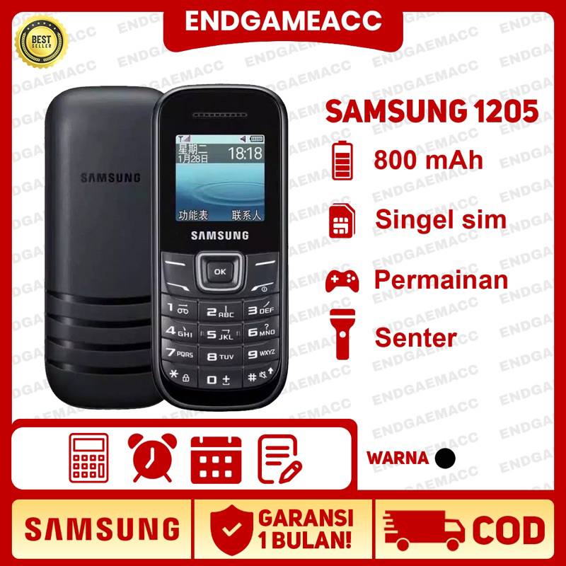 X61_ Hp Samsung E1205 Gsm Garansi Resmi
