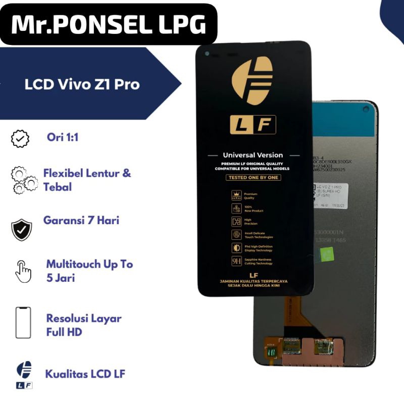 LCD VIVO Z1 PRO FULL SET KWALITAS SUPER HD LF