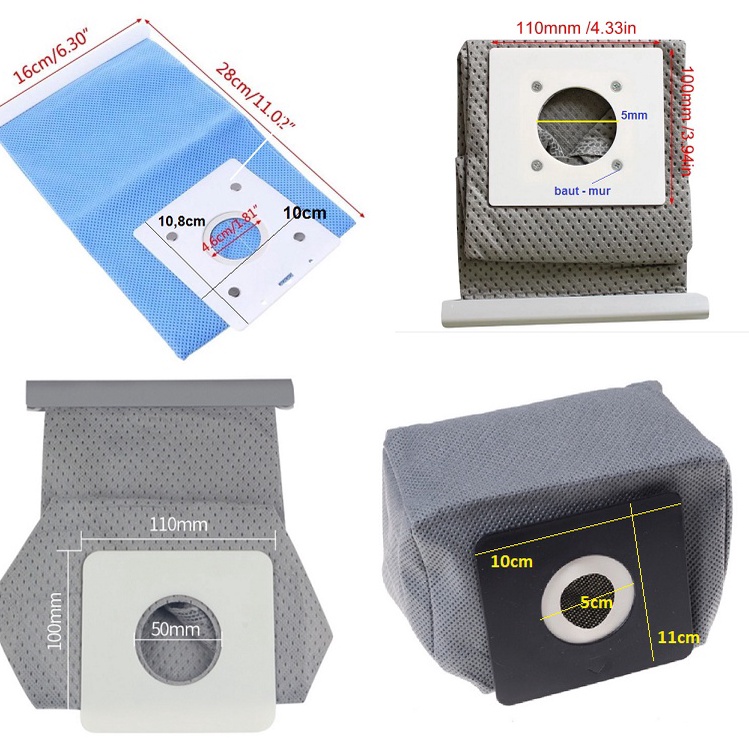 Terlaris Vacuum Cleaner Dust Bag untuk Sanyo dan Merek lainnya Kantong Debu