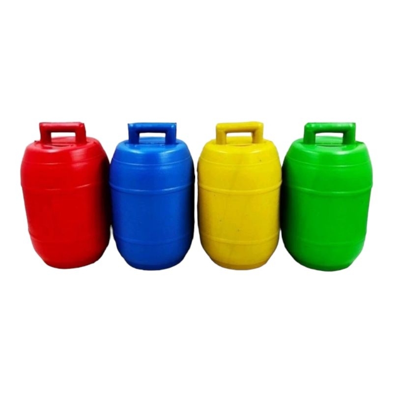 [1 Lusin] 12 biji Celengan Plastik Hello Kitty || Celengan Plastik Besar dan Kecil