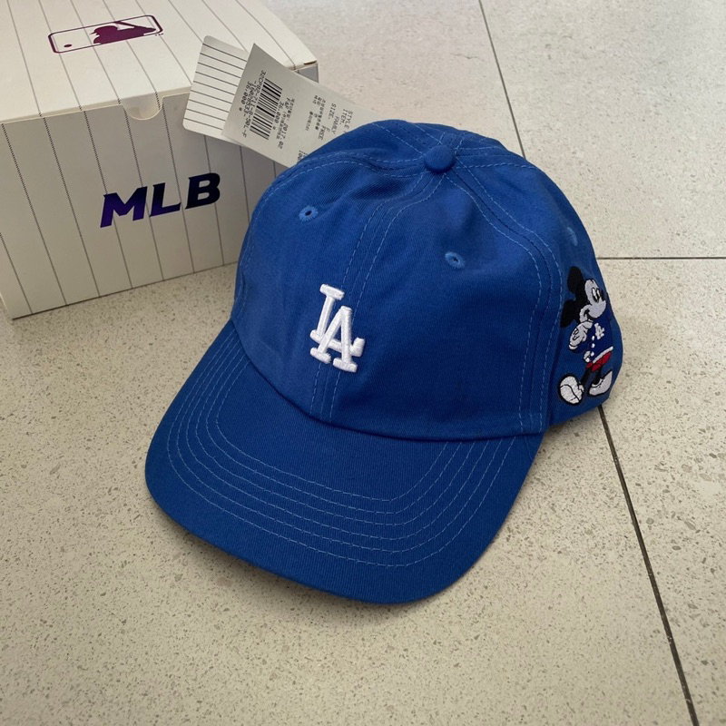 LIMITED EDITION TOPI MLB LA LOGO x MICKEY BLUE CAP FULLSET