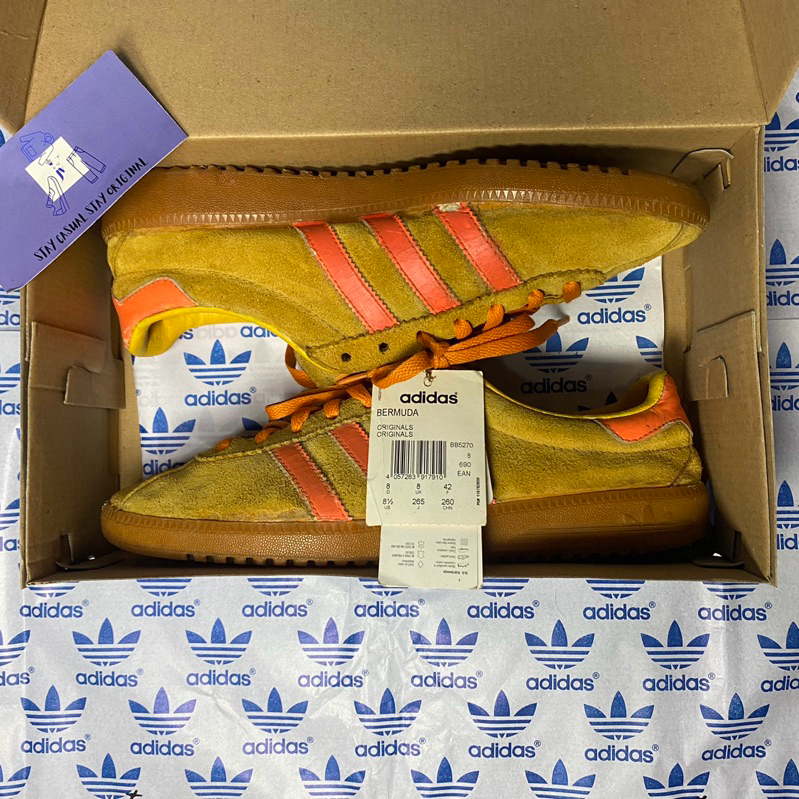 adidas bermuda yellow solar