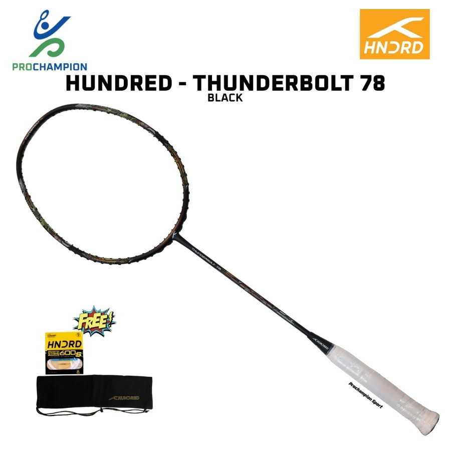 Raket Badminton Hundred Thunderbolt 78 HNDRD THUNDERBOLT 78