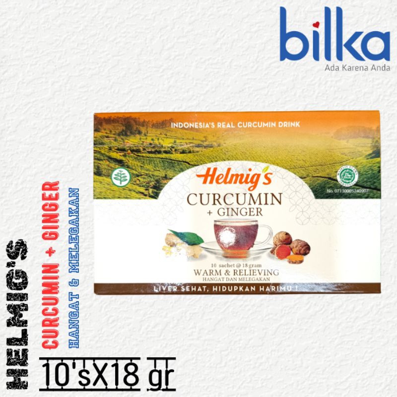 

HELMIG'S Curcumin + Ginger Warm & Relieving 180gr