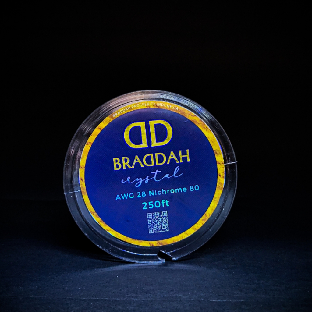 BRADDAH wire Ni80 awg 28 250FT || 77 meters