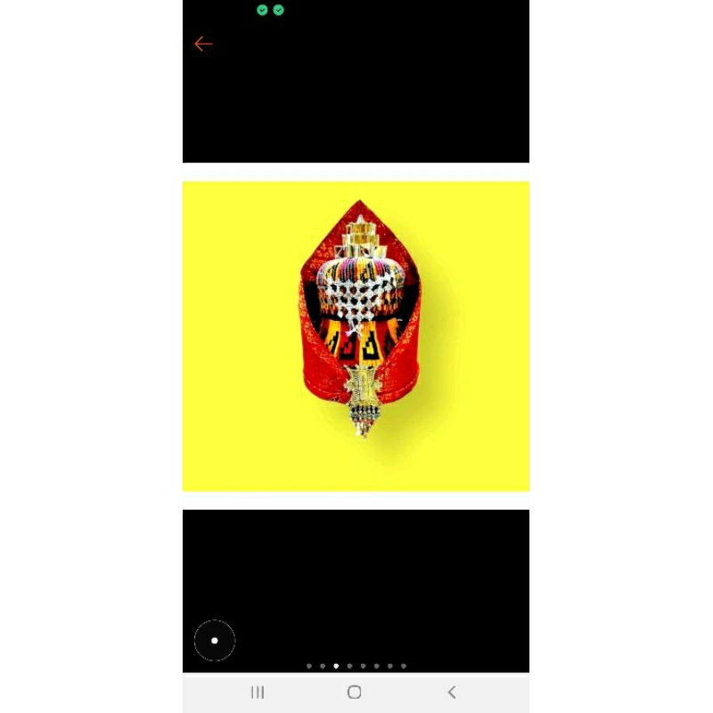 TOPI PENGANTIN PRIA  ACEH(KOPIAH MEUKEUTOP)