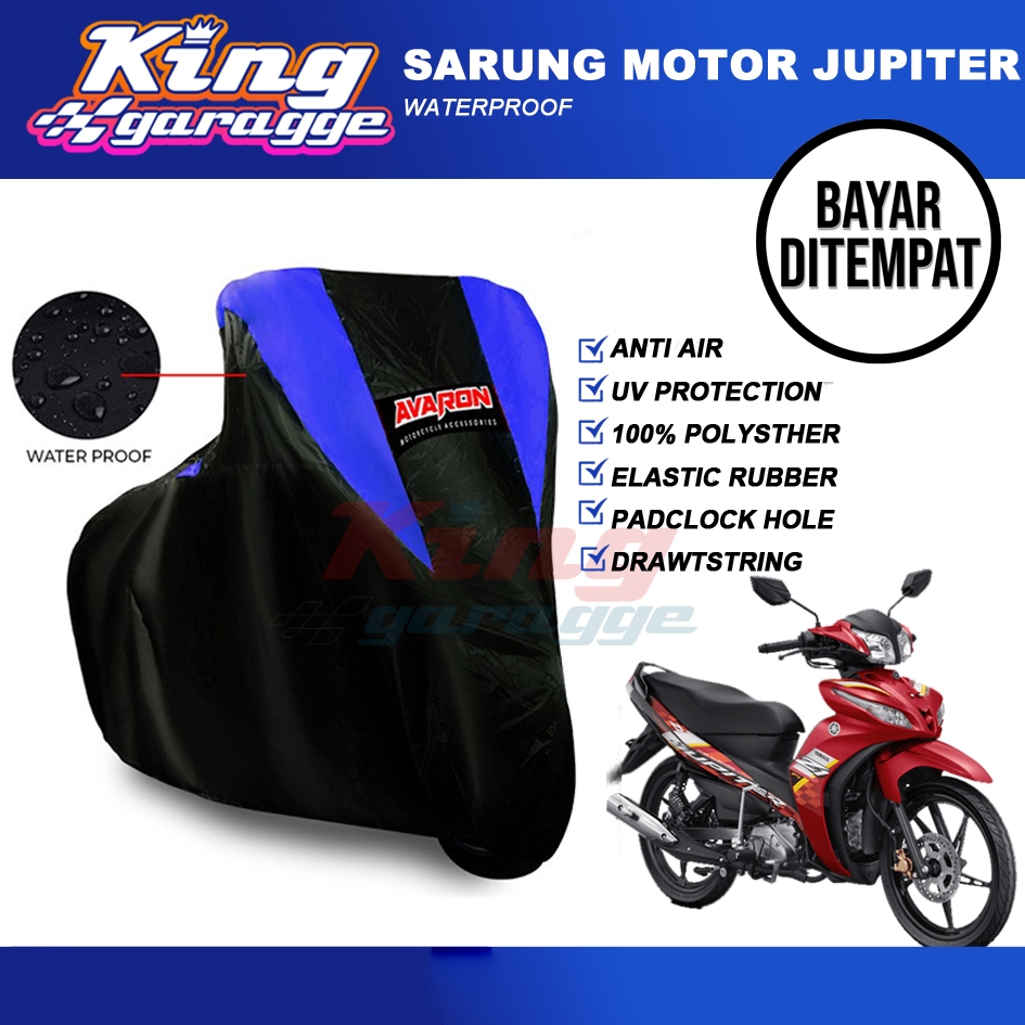 Sarung Motor Jupiter Z/Cover Motor Yamaha Jupiter Z /Jas Motor Jupiter Z Berkualitas/Selimut Motor J