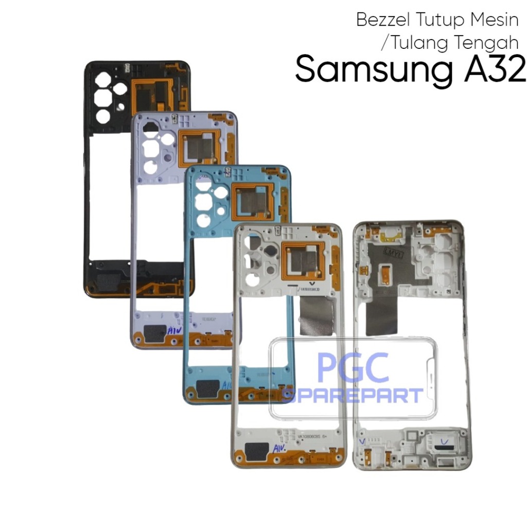 Bezzel Tutup Mesin / Tulang Tengah Samsung Galaxy A32 / A325 / SM-A325F / SM-A325F/DS / SM-A325M / S