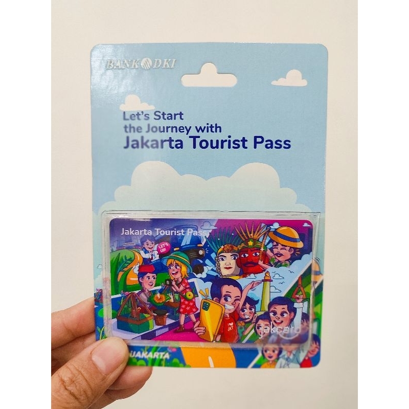 JAKCARD JAKARTA TOURIST PASS BANK DKI E MONEY / UANG ELEKTRONIK