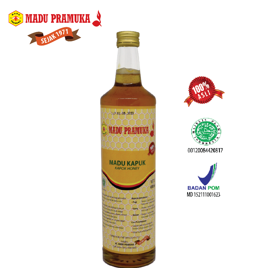 

Madu Pramuka Kapuk 650 ml