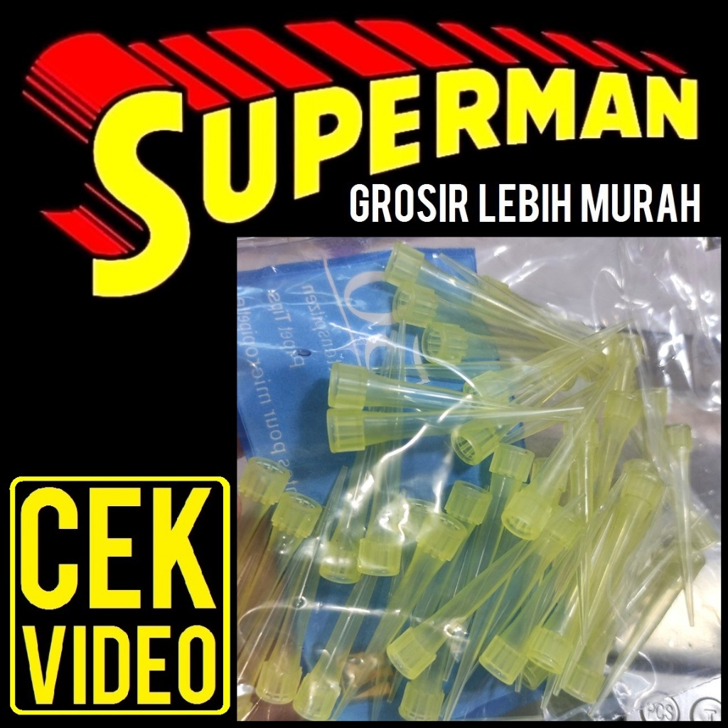 

PAKET 50PCS YELLOW TIP yelow tips 1 bungkus 50 pcs