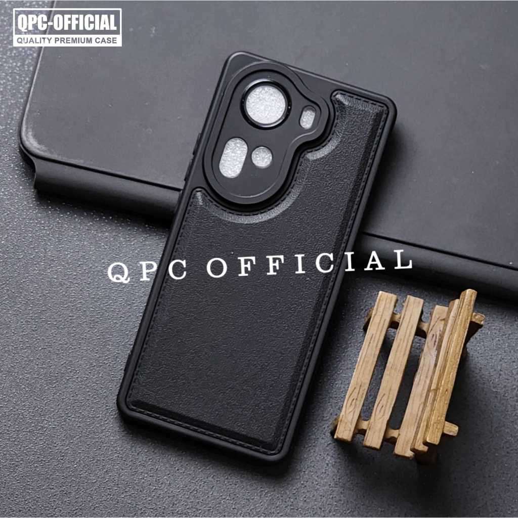 Oppo Reno 11 Oppo Reno 11 Pro Leather Pro Kamera Black Case Oppo Reno 11 Oppo Reno 11 Pro
