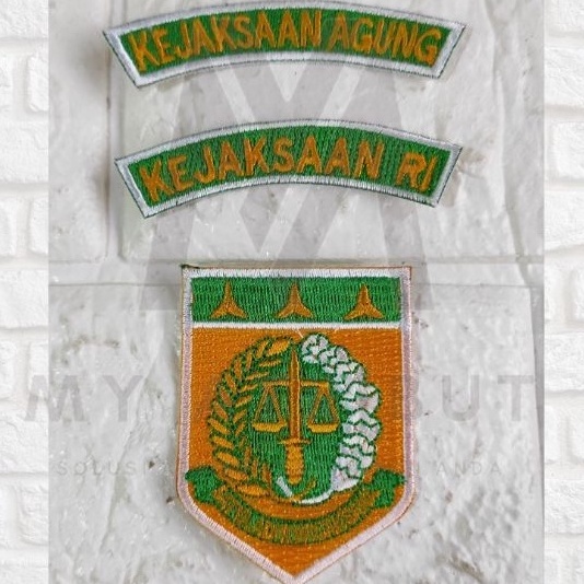 HJ6 Bet badge Lokasi provinsi Kejaksaan 1 SET  LOGO KEJAKSAAN BET KEJAKSAAN