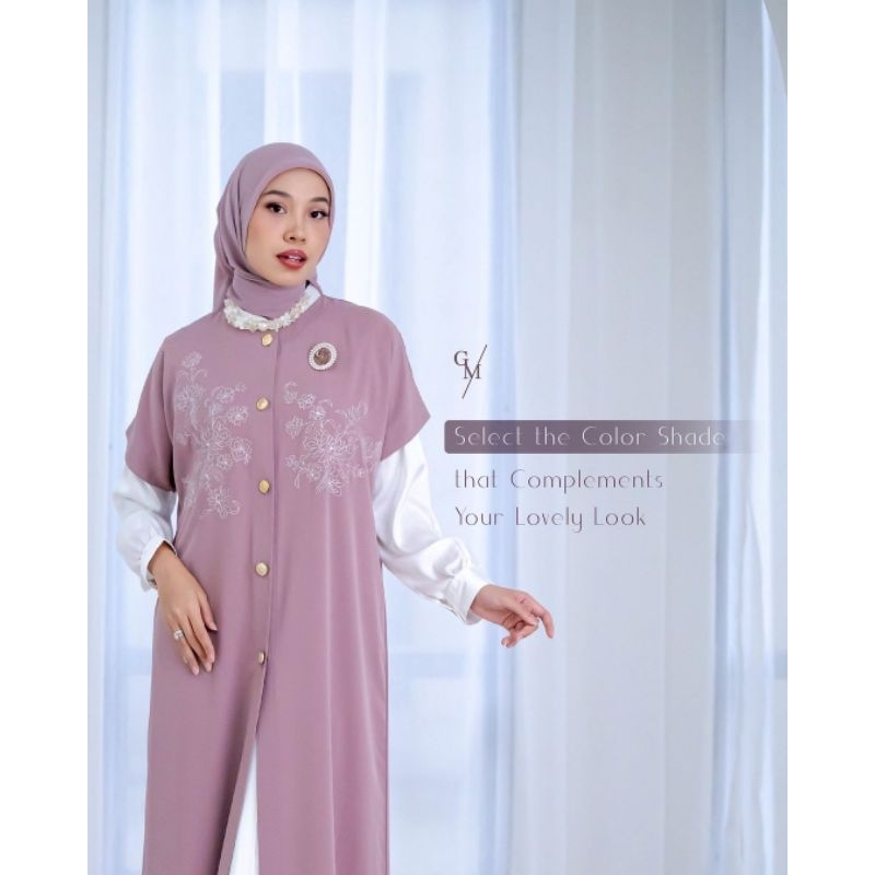 Sarah dress (gamis & outer) by galery muslim