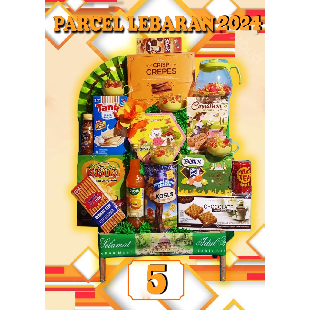 

HAMPERS IDULFITRI NOMOR 5 HAMPERS PARCEL HARI RAYA IDUL FITRI INSTANT ONLY KHUSUS GOSEND GRABSEND SHOPEE INSTANT