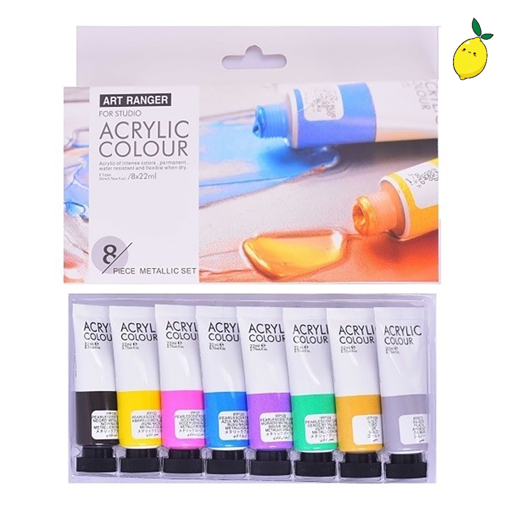 

Art Ranger 8X22mL Metallic Color / Cat Akrilik Set