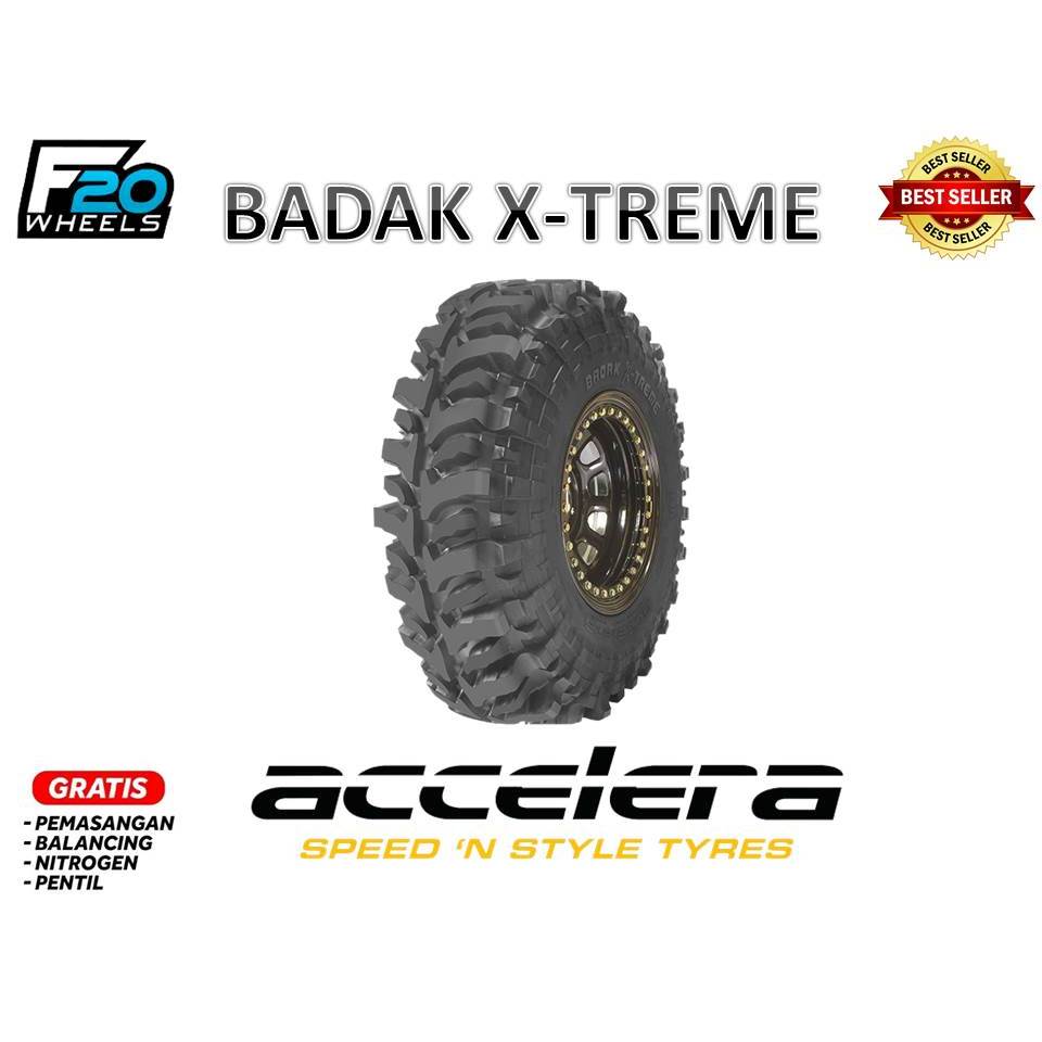 BAN ACCELERA BADAK X-TREME 31 10,5 R15