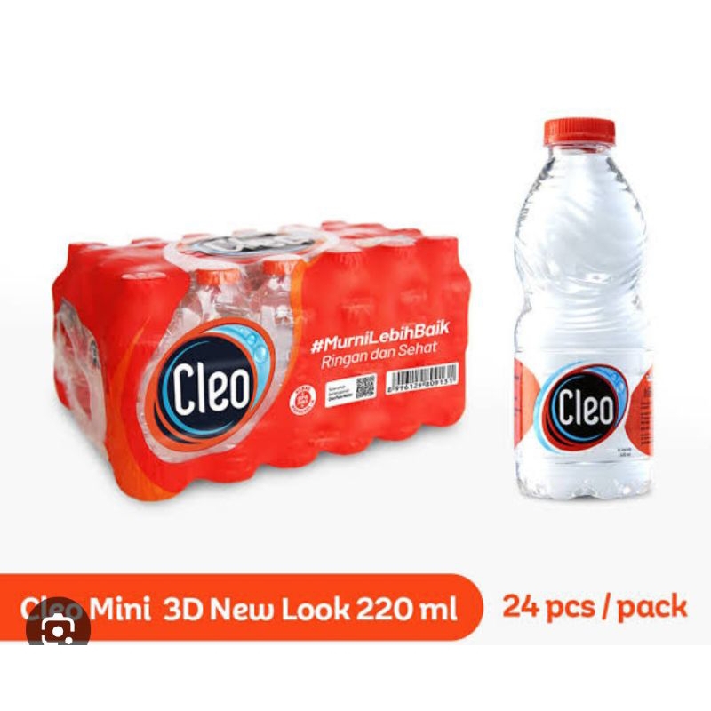 

cleo 220 ML 1 pack isi 24