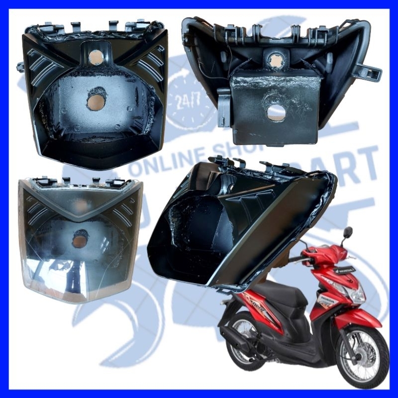 Retrofit Reflektor Depan Beat Fi Beat Fi Esp 2012 2016 Bahan Original
