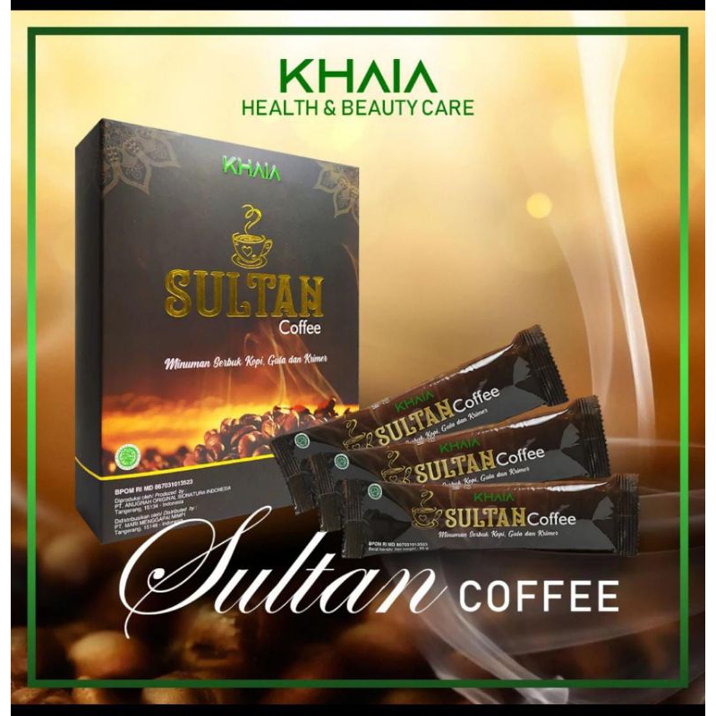 

KHAIA Sultan coffee kopi hitam bubuk
