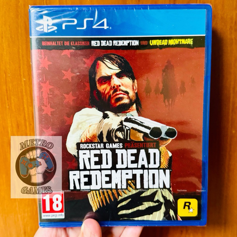 PS4 Red Dead Redemption 1 Kaset Red dead redemption Ps4 ps 4 ps5 Playstation 4 5 Games CD Disc Bd Rd