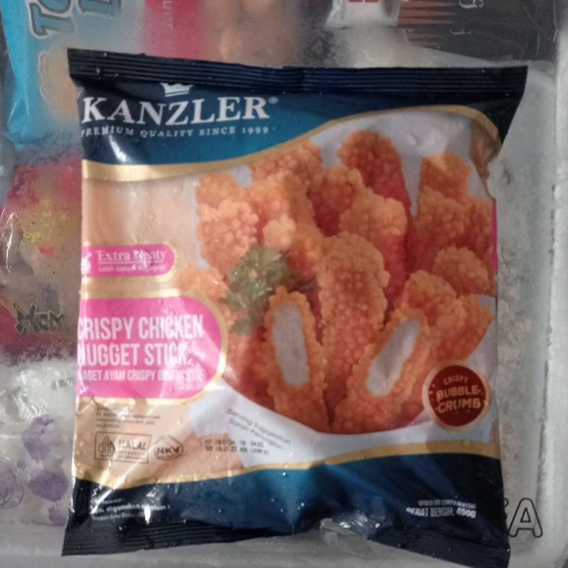 

Kanzler Crispy chicken nugget stick 450 gr