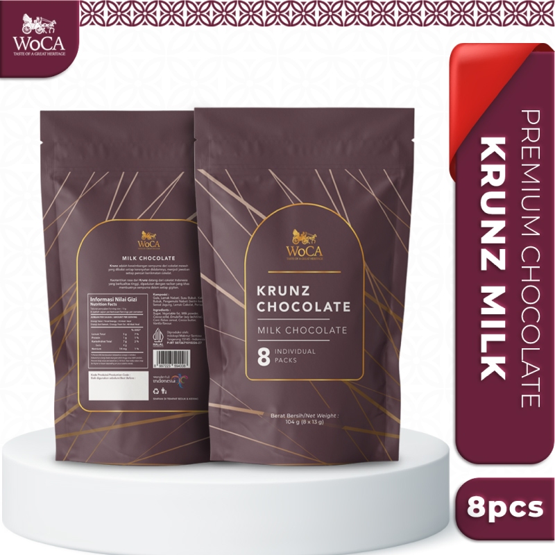 

WoCA Krunz Chocolate Milk 8 Individual Packs 1 PCS