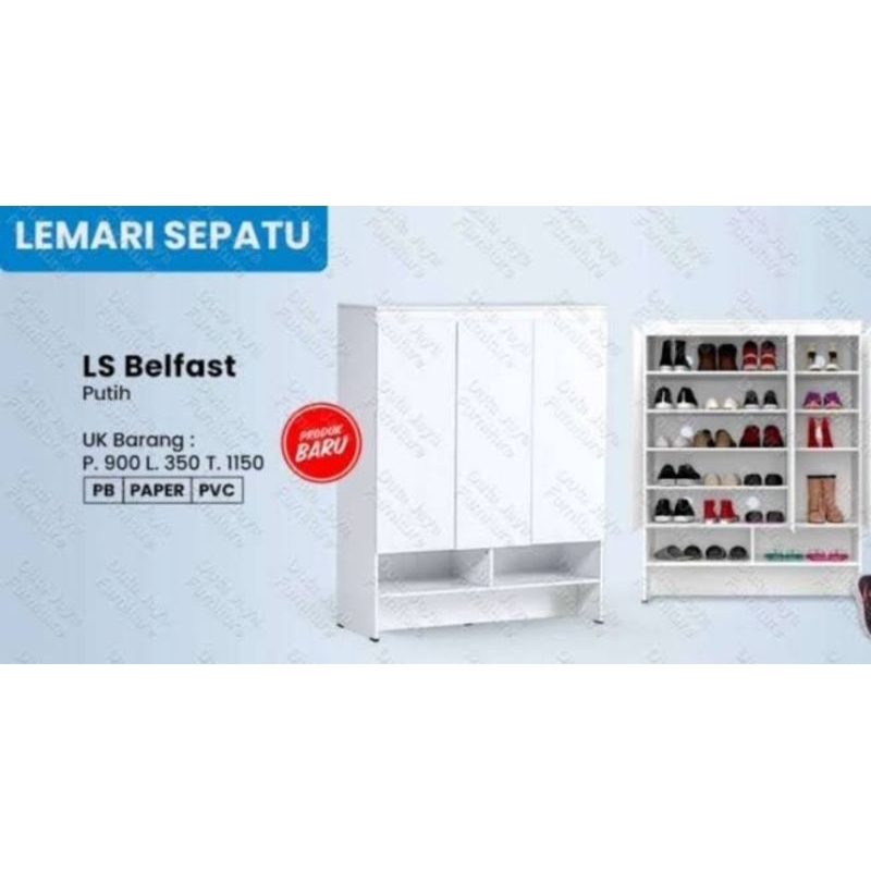 lemari sepatu LS Belfast Olympic
