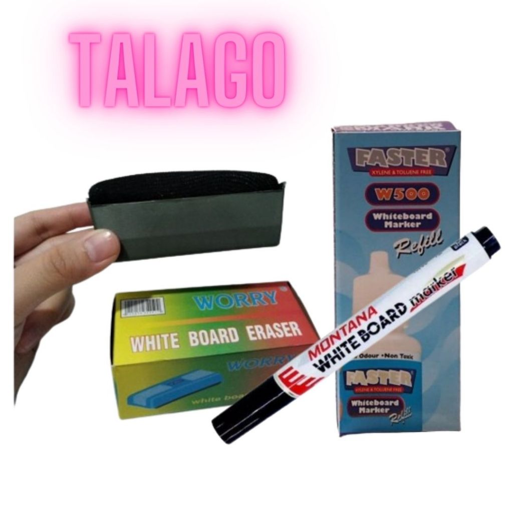 

PAKET HEMAT SPIDOL/PENGHAPUS/TINTA PAPAN TULIS WHITE BOARD