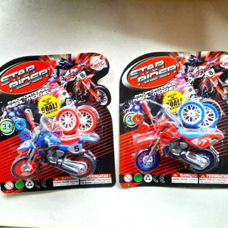 mainan motor cross motor trail